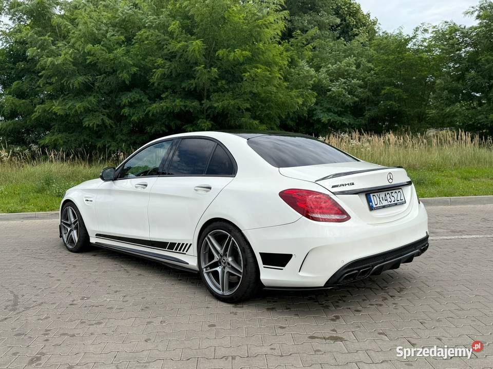 MercedesBenz C63 AMG 2018 40 z V8 Biturbo 510 Łódź