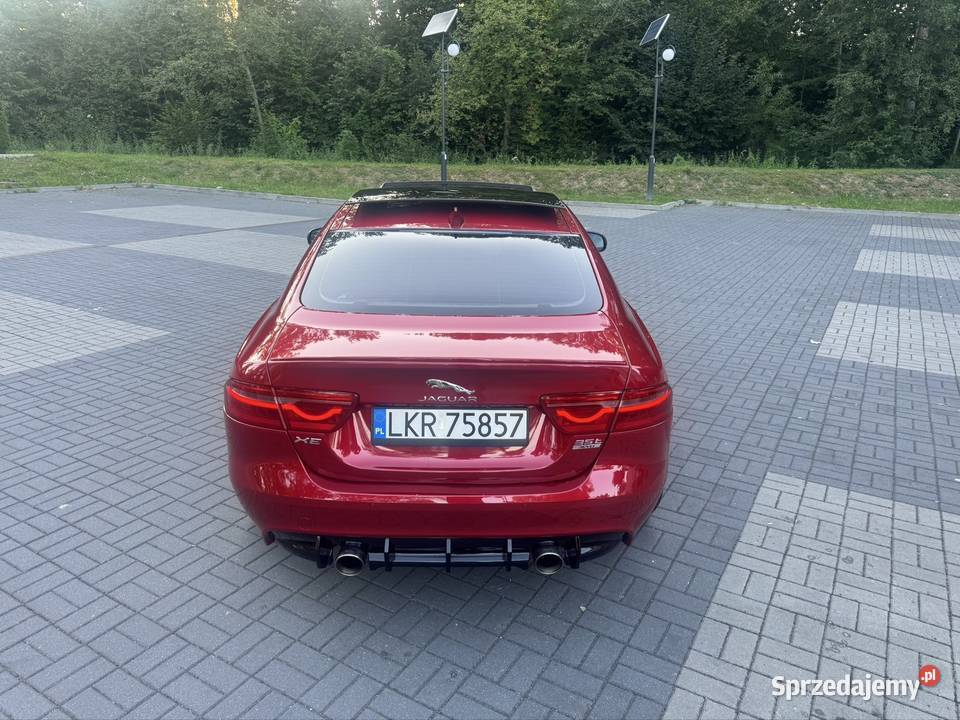 Jaguar XE S 30 v6 supercharged RSport 4x4 AWD czujnik parkowania śląskie Radziechowy