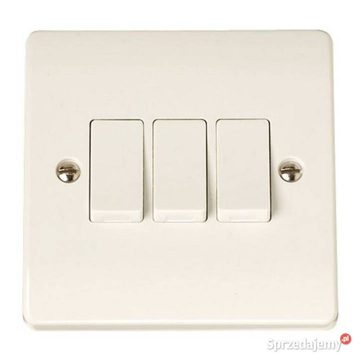 Włącznik światła potrójny do domku Architektura ogrodowa Głogów