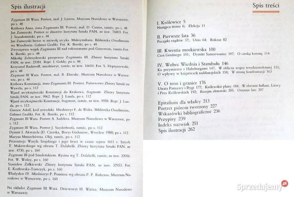 Zygmunt III Waza Henryk Wisner Chełm sprzedam