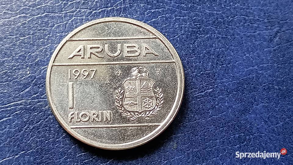 Stare monety 1 floren 1997 Aruba podkarpackie