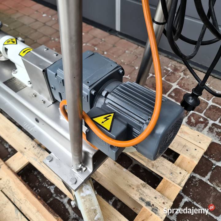 Pompa śrubowa ślimakowa spożywcza Netzsch NE20A Błonie