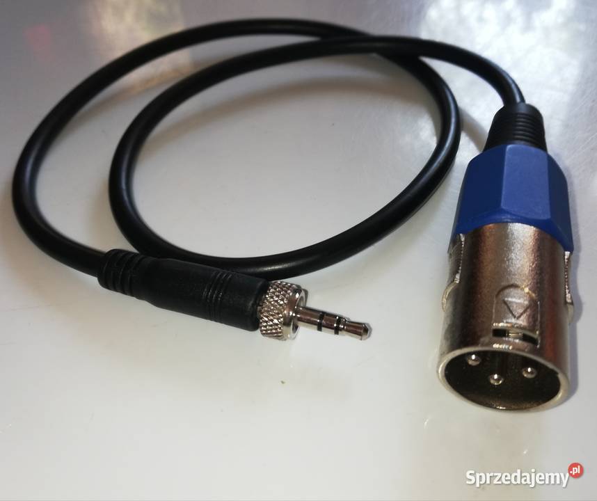 Kabel Sennheiser CL100 XLR - Jack 3,5 mm 0,6m