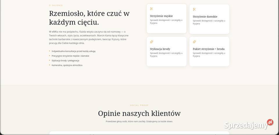Zrobię stronę internetową Straszęcin