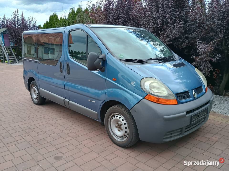 Renault Trafic 2005r 19d 101 253000 9osób ABS wielkopolskie Witkowo