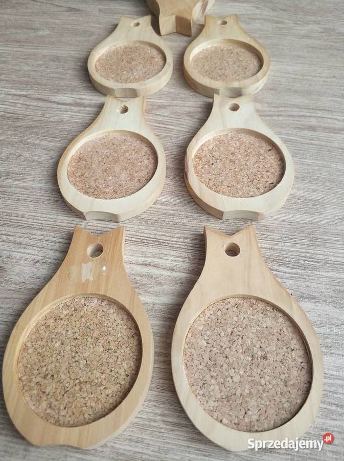 Podkladki korków drewniane lubuskie