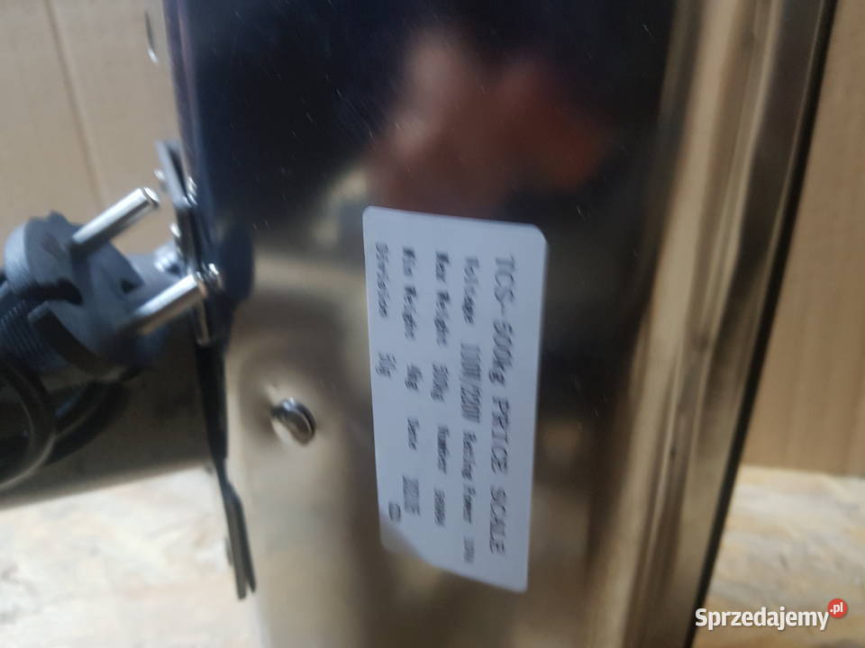 Waga 500 ELEKTRONICZNA MAGAZYNOWA 50 na 40 Głogowa