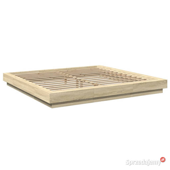 Rama łóżka dąb sonoma materiał drewnopochodny 220cm Warszawa sprzedam