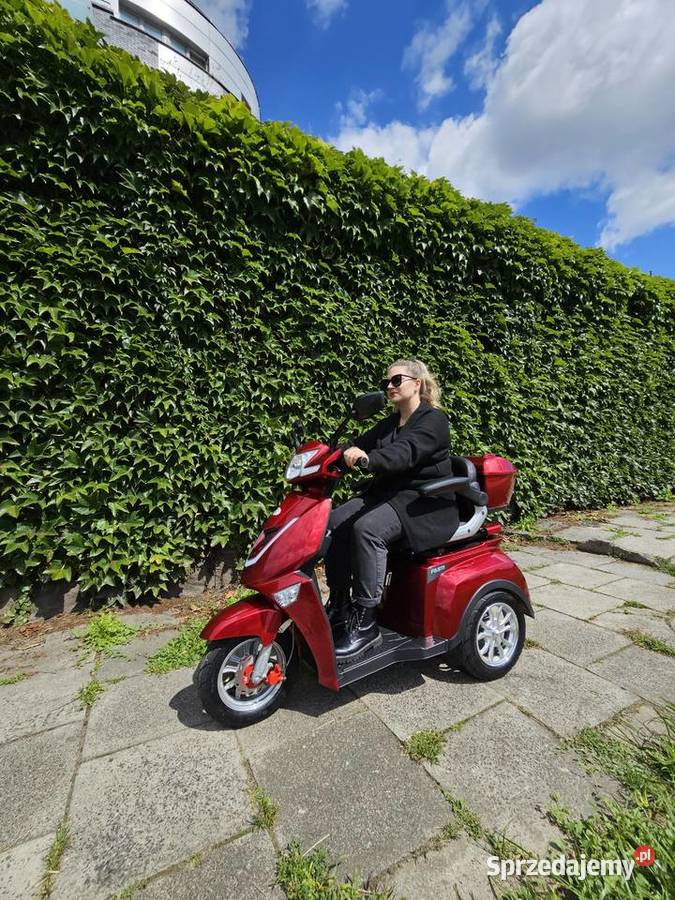 Skuter elektryczny trójkołowy FASTI 3 uchwyt pas Pozostałe Kraków