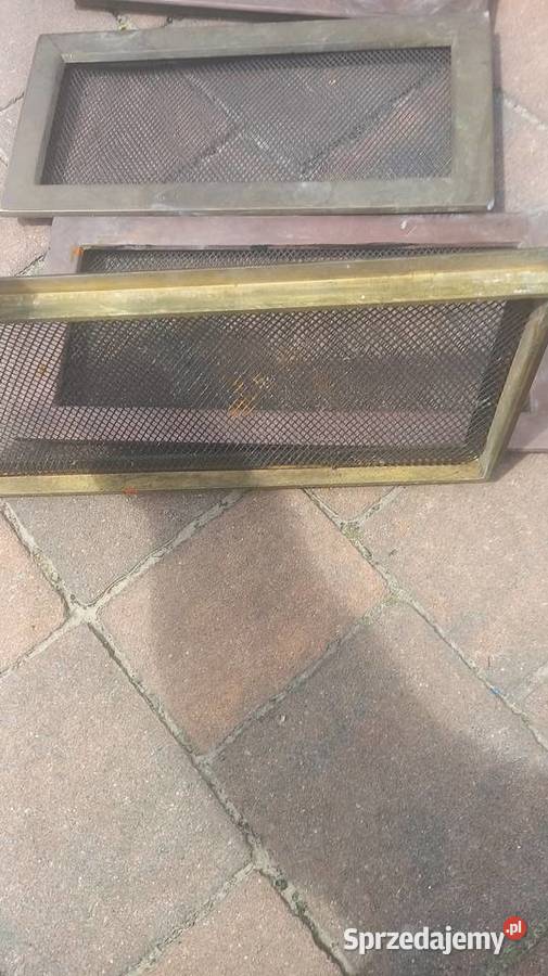 Kratki do kominka mosiężne Kórnik