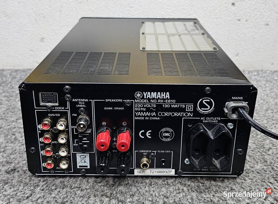 Wzmacniacz Amplituner stereo Yamaha RXE810 sprzedam
