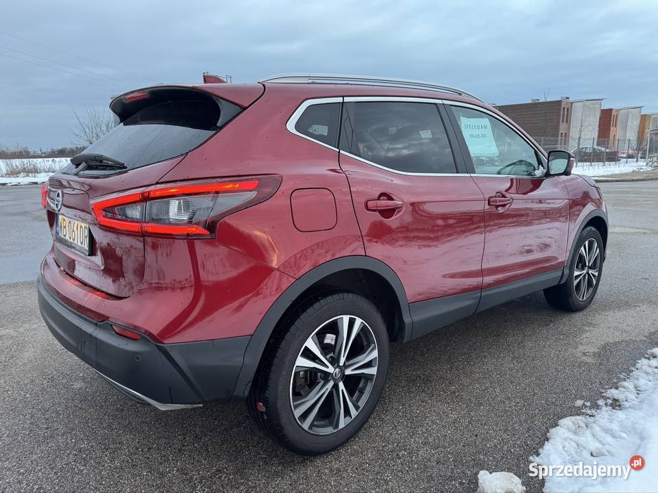 Nissan Qashqai wersja NCONNECTA kurtyny powietrzne mazowieckie Warszawa