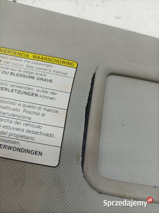 DASZKI PRZECIWSŁONECZNE PRAWY PASAŻERA OSŁONA Osłony i zaślepki