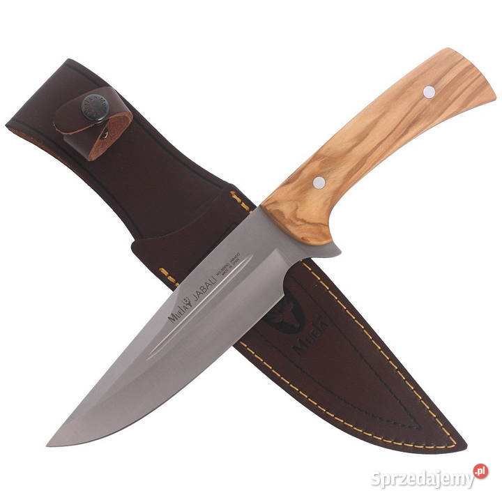 Nóż Muela Full Tang Olive Wood Satin X50CrMoV15 Warszawa