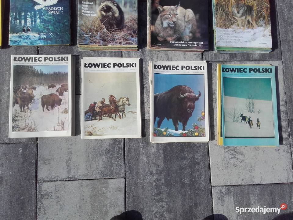 Łowiec Polski kolekcja 393 gazet myślistwo Kraków