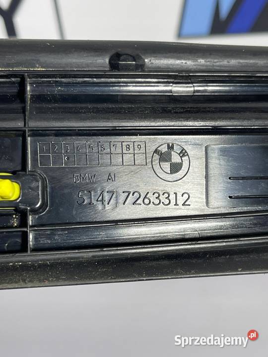 BMW F20 LISTWY PROGOWE NAKŁADKI KOMPLET PRZÓD Progi