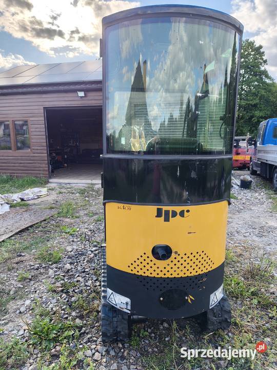 Minikoparka JPC 1200 z kabinąmega zestaw Radom