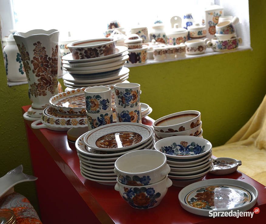 sprzedam porcelanę szkło kolorowe kryształy