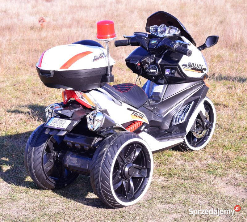 Auto samochód na akumulator SKUTER POLICYJNY śląskie Myszków