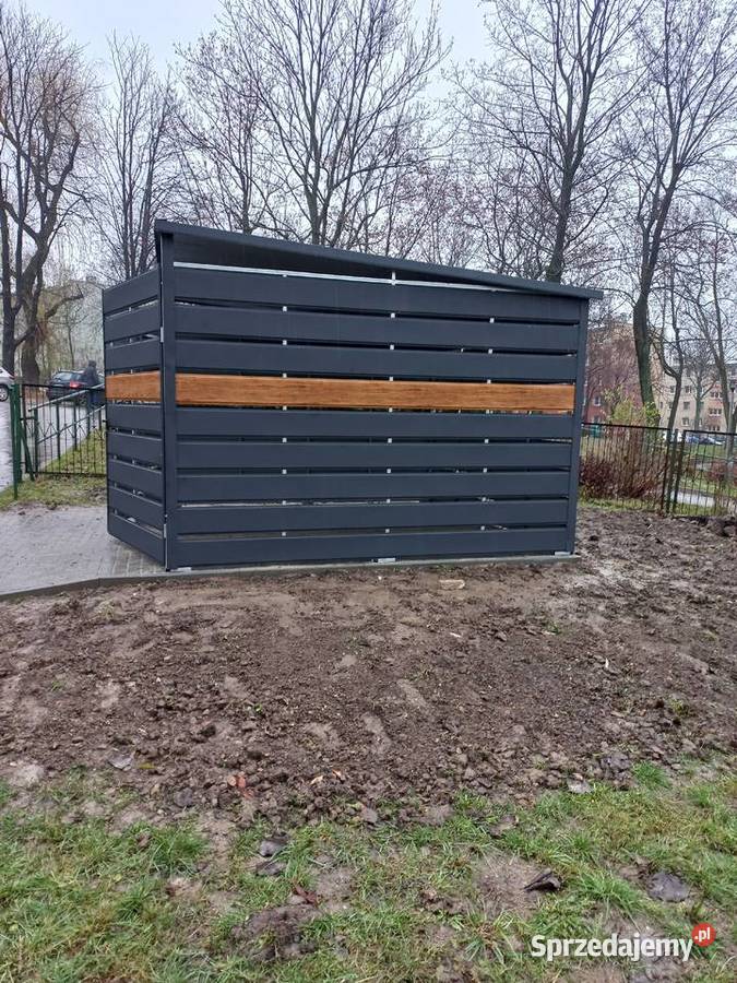 Zabudowa śmietnika wiata śmietnikowa dowolne Janki sprzedam