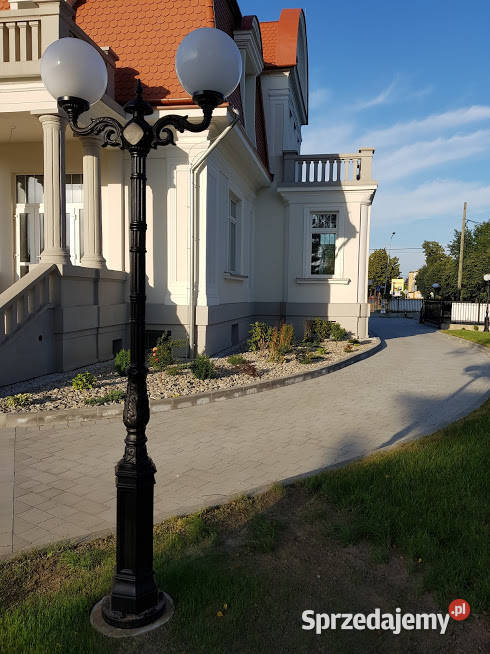 LAMPA ŻELIWNA H2700 ULICZNA LATARNIA TARAS Gołdap