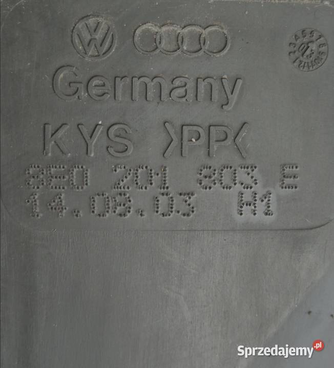 FILTR WĘGLOWY AUDI A4 B6 AUDI A4 B7 8E0201803E Działoszyce sprzedam