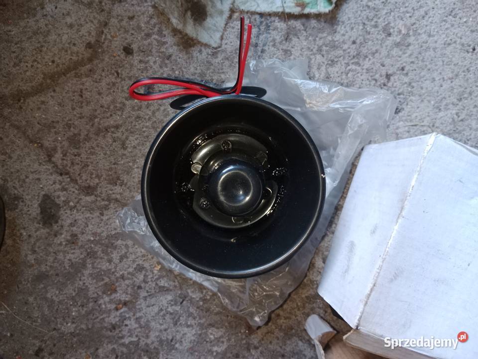 Syrena alarmowa 6 ton 12 v 20w łódzkie Poddębice
