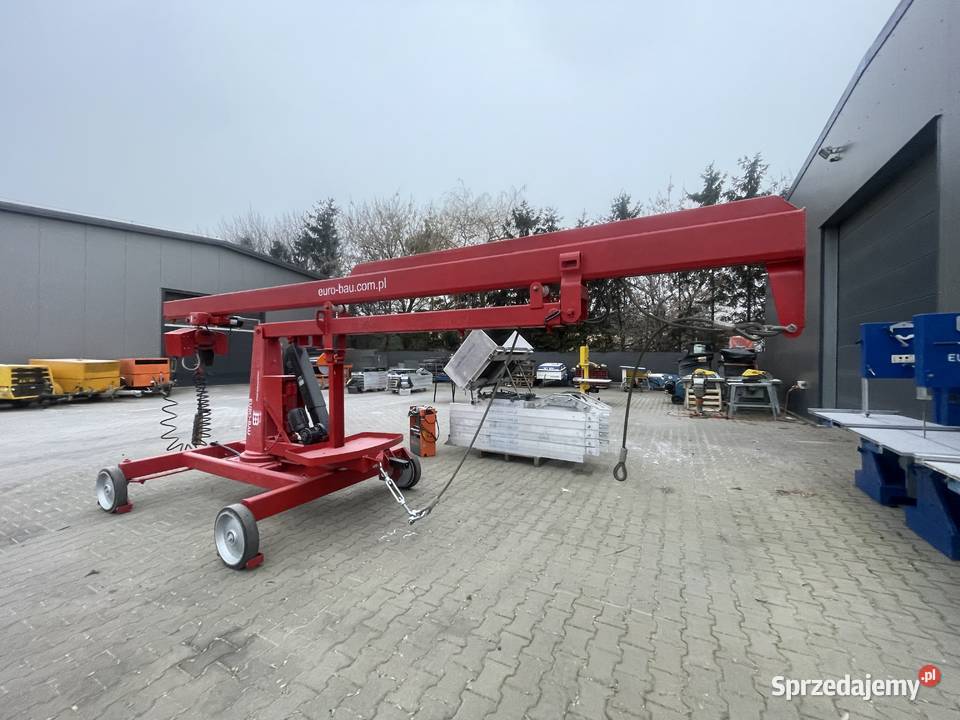 Dźwig Steinweg Bocker MK 400 5 żuraw minikran Ślesin