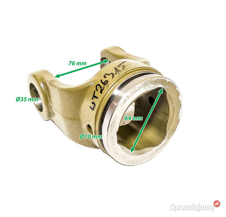 Widłak na Krzyżak 349x1065mm do Rury Zewn KARDAN