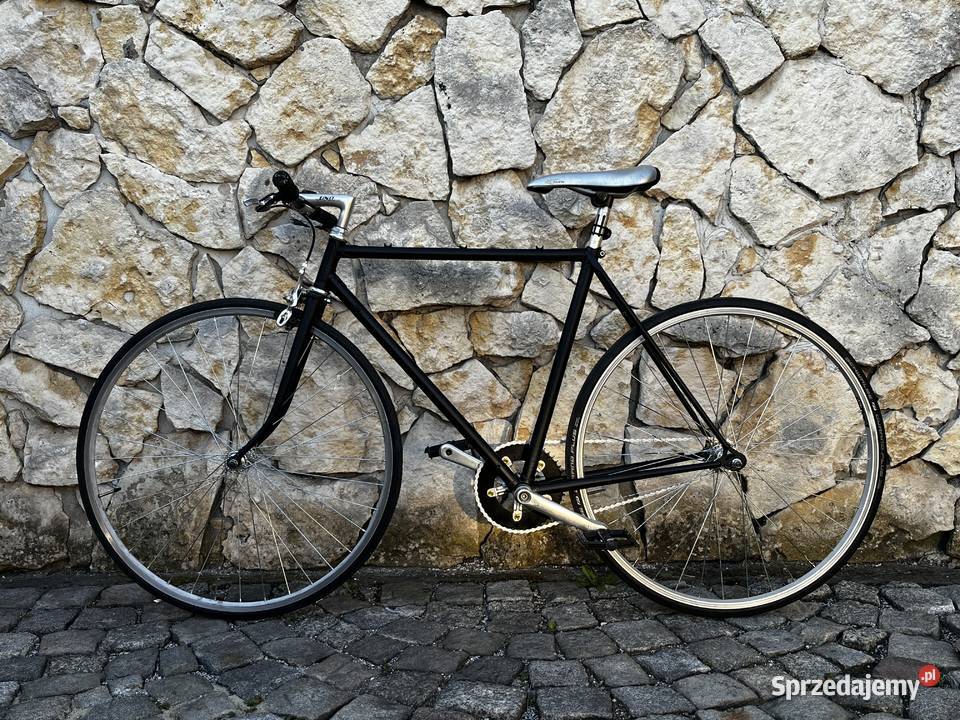 rower szosowy szosa single speed ostre koło śląskie Ruda Śląska