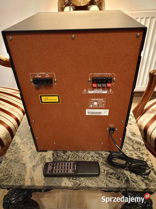 Wieża GRUNDIG 11 Kolumny MBX68 pilot 90 lata Drawski Młyn