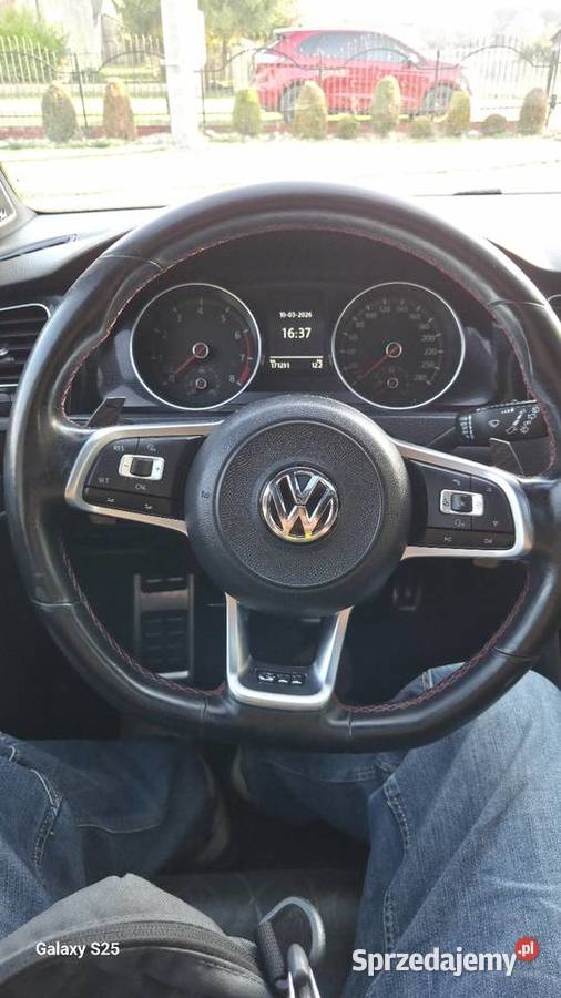 Golf VII GTI bixenon skóry szyberdach DSG film łopatki zmiany biegów