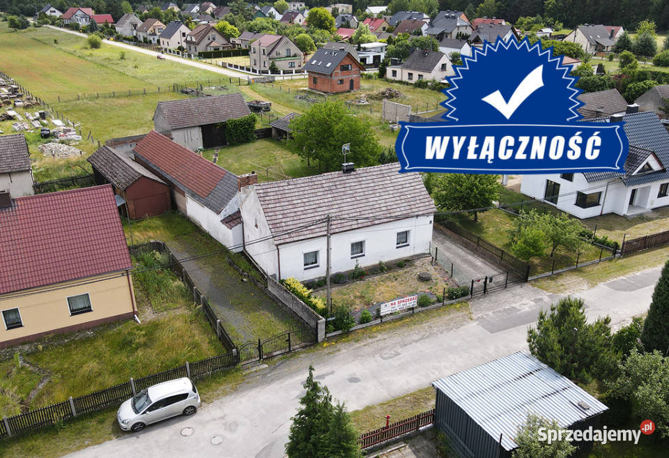 Dom sprzedaż 70m2 działka 14 ar Antoniów Ozimek garaż