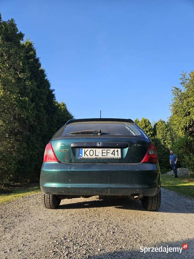 Honda civic 7 14 90 z gazem majówkowej kolizji Civic sprzedam