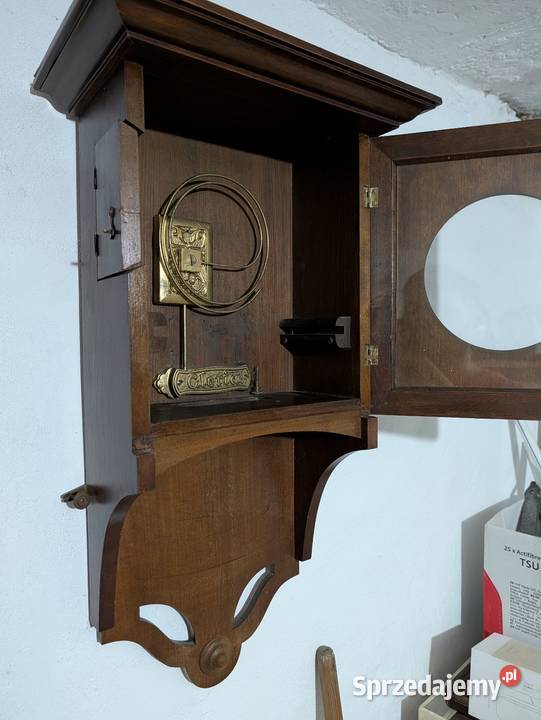 Zegar wahadłowy Gustaw Becker dolnośląskie Leśna