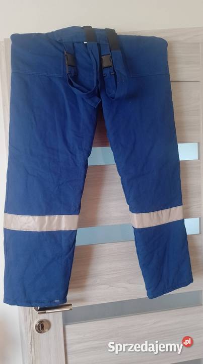 Spodnie robocze szelki Nowe rozmiar L niebieski świętokrzyskie Czarzyzna