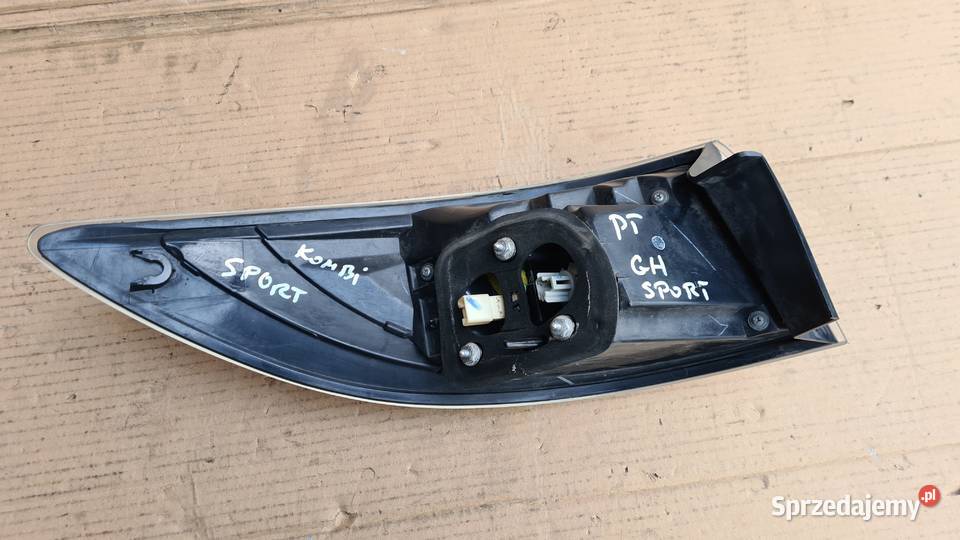 Mazda 6 GH LIFT lampa led PRAWY TYŁ w błotnik lampy tylne Części Legnica