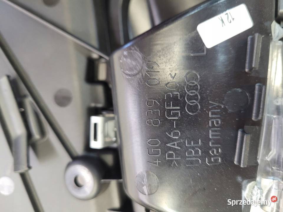 KLAMKA WEWNĘTRZNA LEWY TYŁ AUDI A6 C7 4G0839019 osobowe Przystajń