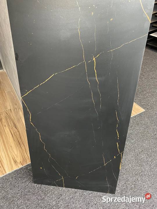 Płytka 60x120 Marquina czarna z żyłą Nowość mat