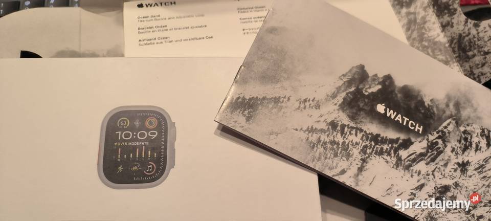 Apple watch ultra 2 pomarańczowy pasek gwarancja Pozostałe małopolskie Kraków