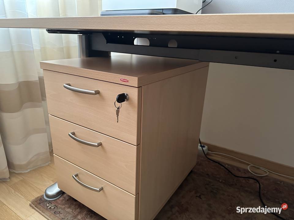 Duże solidne biurko firmy MIKOMAX Warszawa