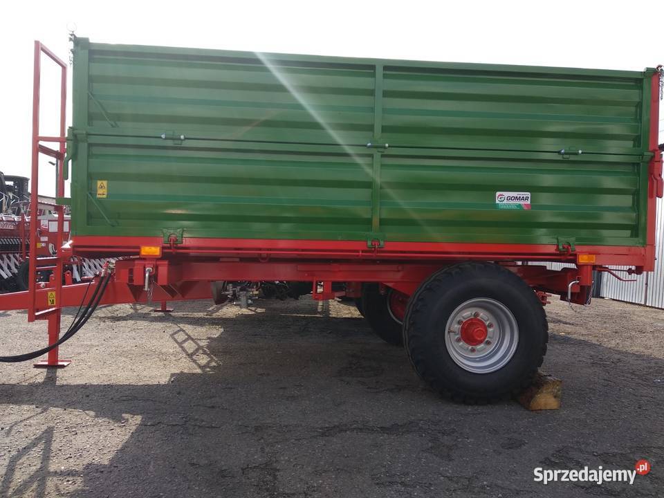 Przyczepa rolnicza dwuosiowa 7 t Model GPT107 Miechów