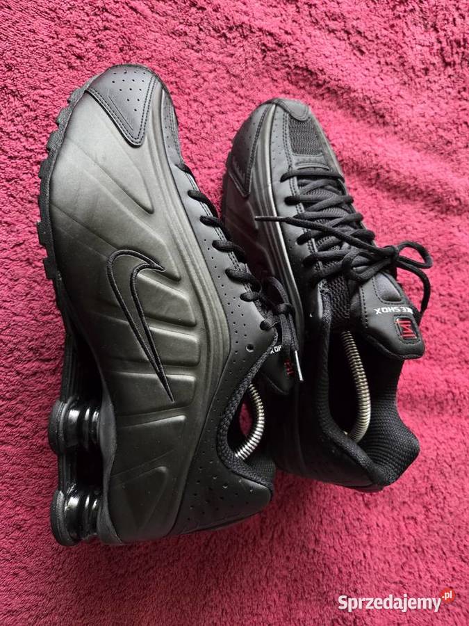 Buty sportowe Nike SHOX R4 Czarne 445 wkładka Łask