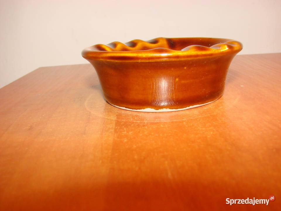 Porcelit Pruszków popielniczka PRL