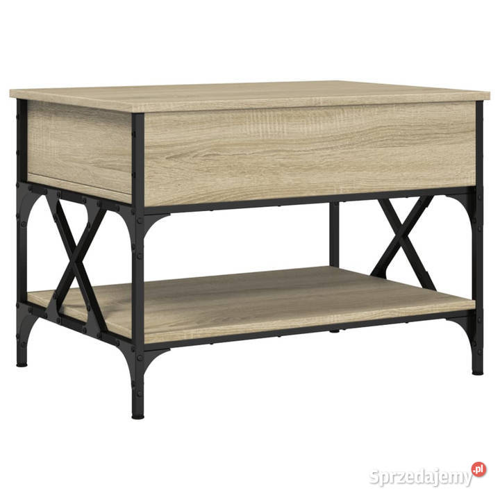 Stolik kawowy dąb sonoma 70x50x50 WM845352