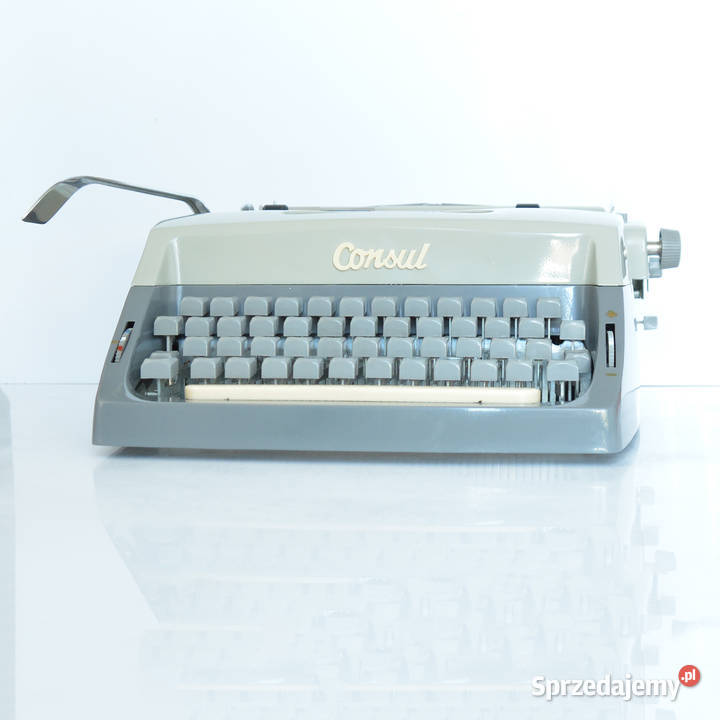 Maszyna do pisania Consul Czechosłowacja 1966 Warszawa