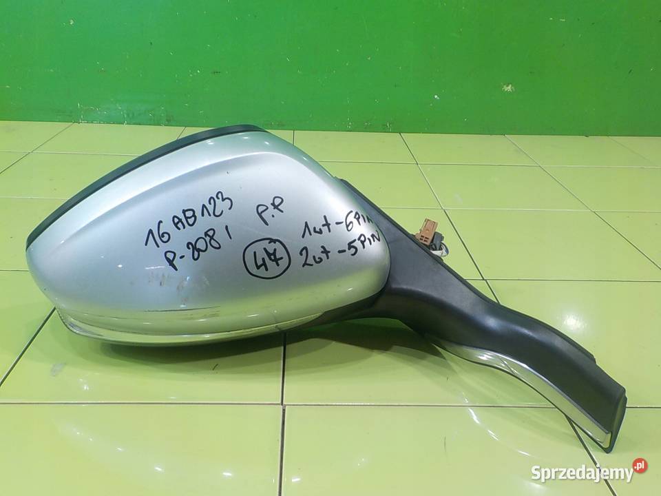 PEUGEOT 208 I 16 EHDI 13r HB 3D lusterko prawe mazowieckie Suków