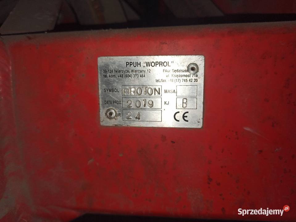 Opryskiwacz polowy PROTON 1500l lubelskie Lublin