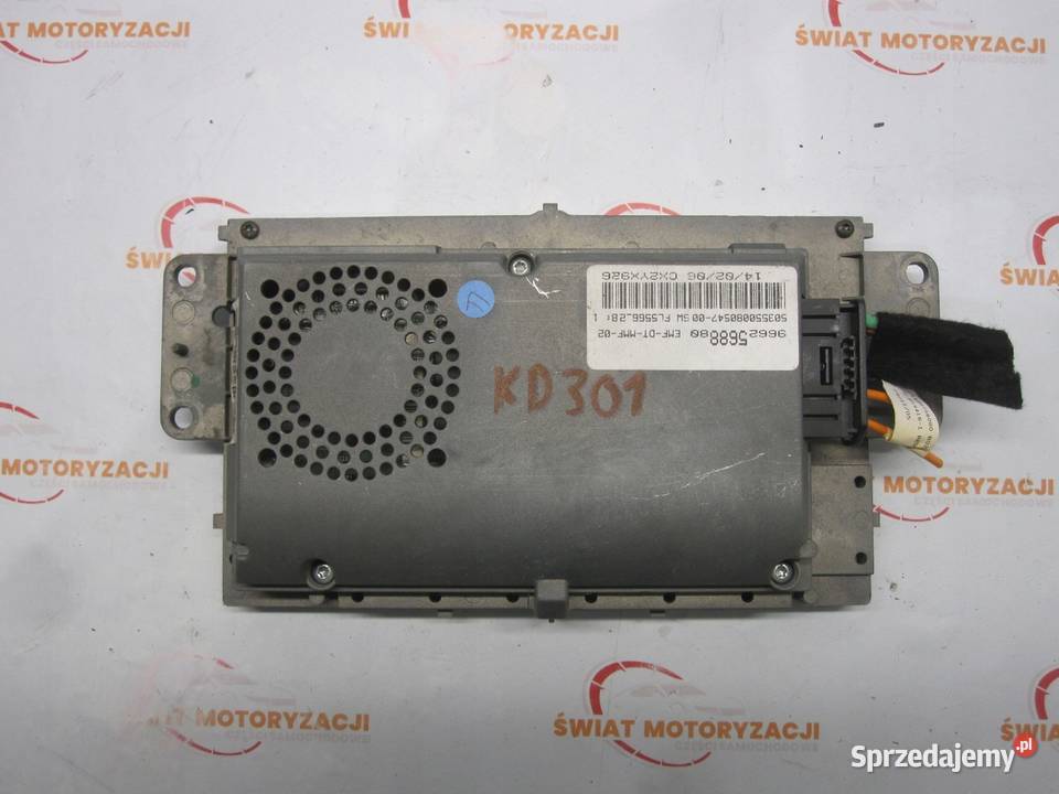 PEUGEOT 407 COUPE ekran wyświetlacz 9662568880 osobowe Kielce