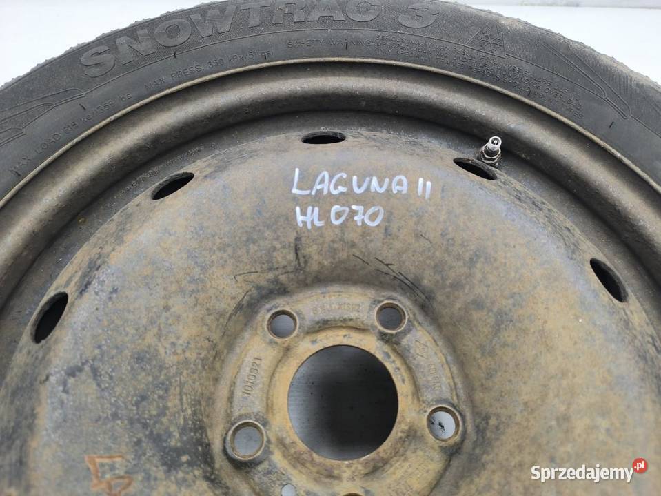 FELGA STALOWA 16 5X108 RENAULT LAGUNA II 1010821 stalowe